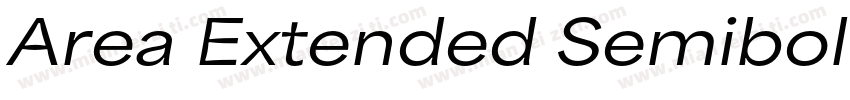 Area Extended Semibold字体转换